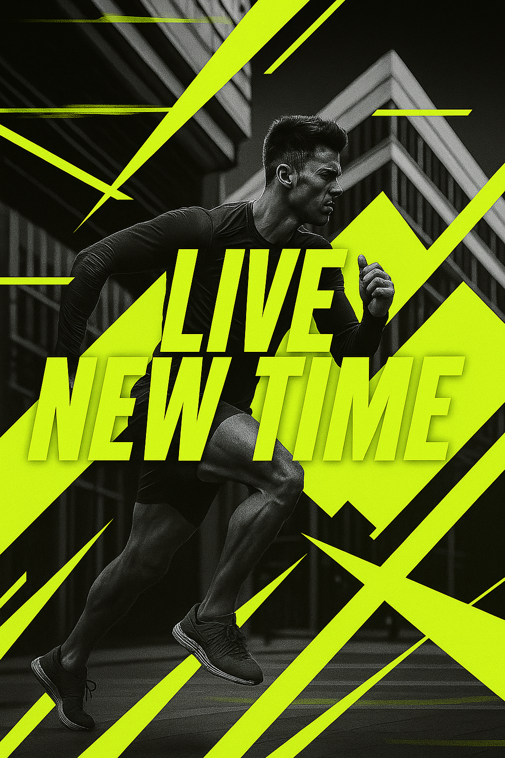 Provenovo tagline image"live New Time"